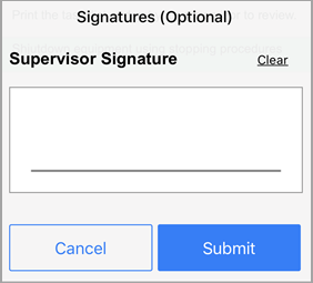 Credit App: Check-off Tasklist