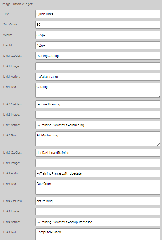 Home Tab: Customize the Home Tab Dashboard