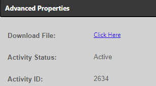 Locate IDs: UserID, ActivityID, and QualificationID