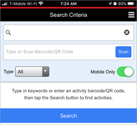 Search App: Overview and Use