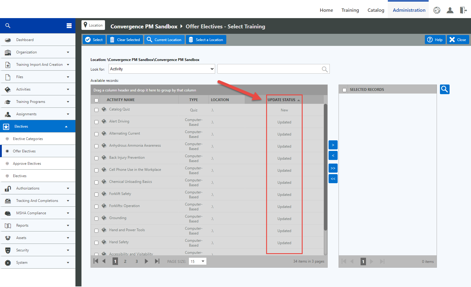 Release Notes 2.44 Vector LMS, Convergence Training Edition